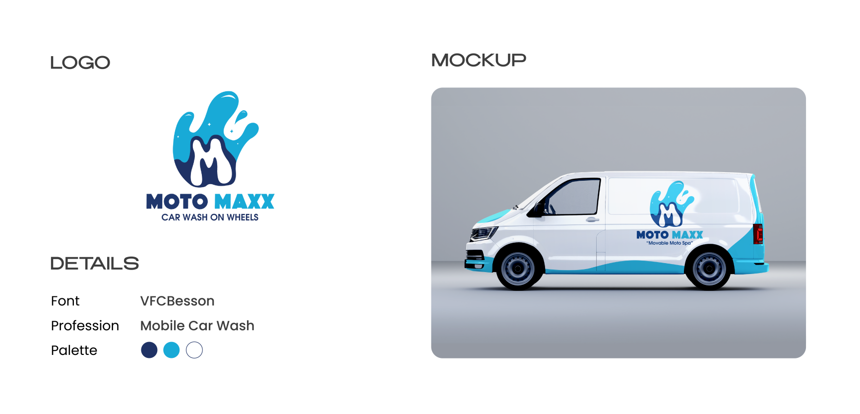 Mishal k Moto Maxx Logofolio